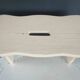 Vintage repainted farmhouse stool or footrest
