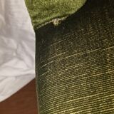 Fauteuil crapaud vert
