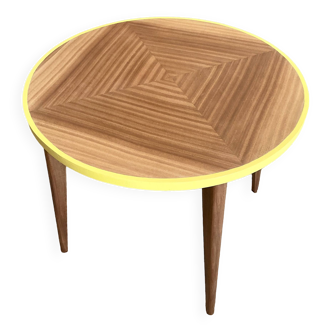 Vintage round coffee table