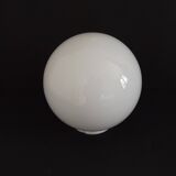 French Vintage White Opaque Glass Medium Replacement Glass Globe Shade 205