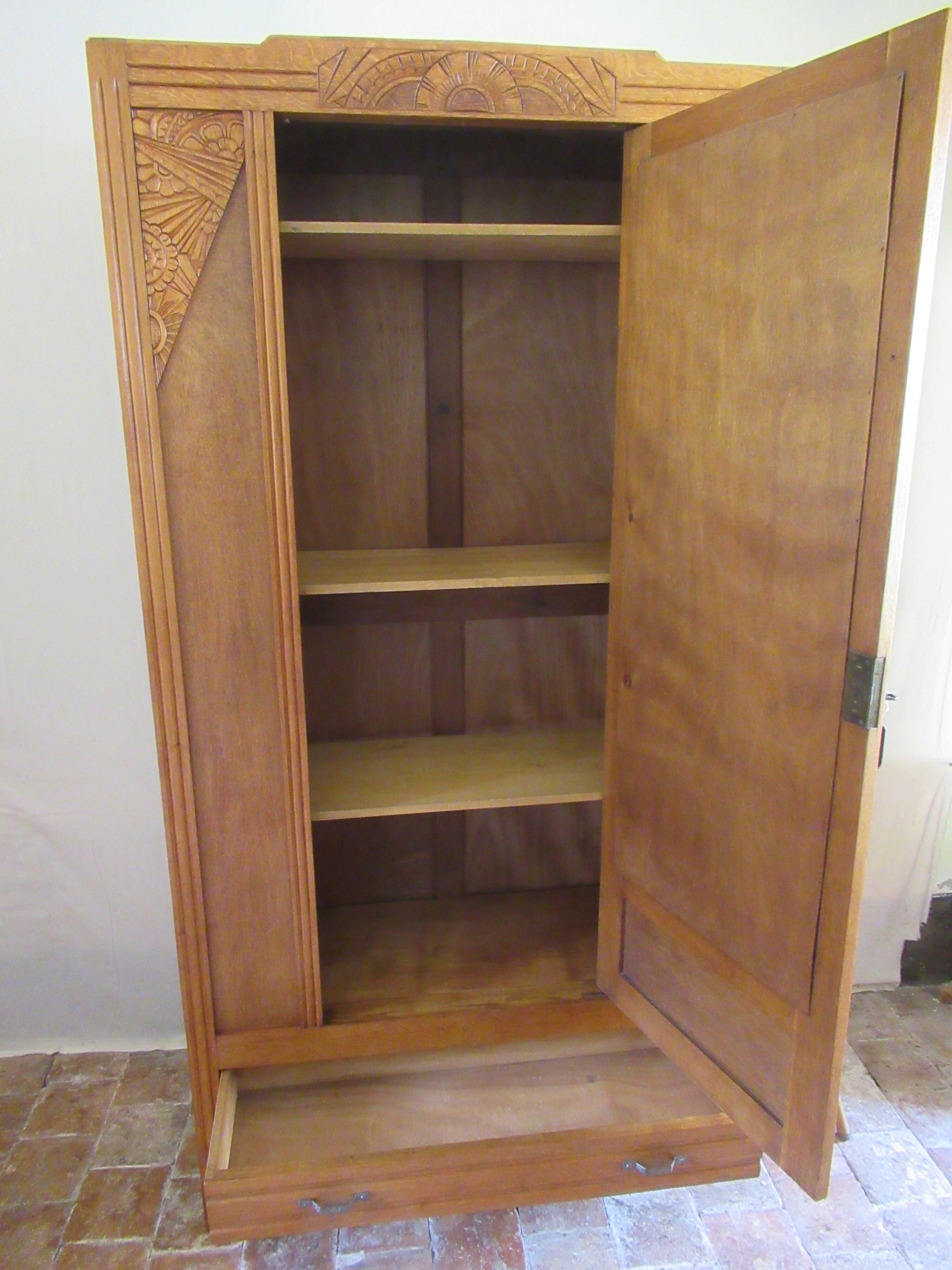 Parisian art deco wardrobe