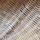 Panier vintage osier tressé