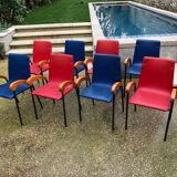 Set of 8 Pigalle chairs by publisher XO