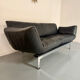 De Sede DS 140 midnight blue 3-seater vintage leather sofa 1980s design