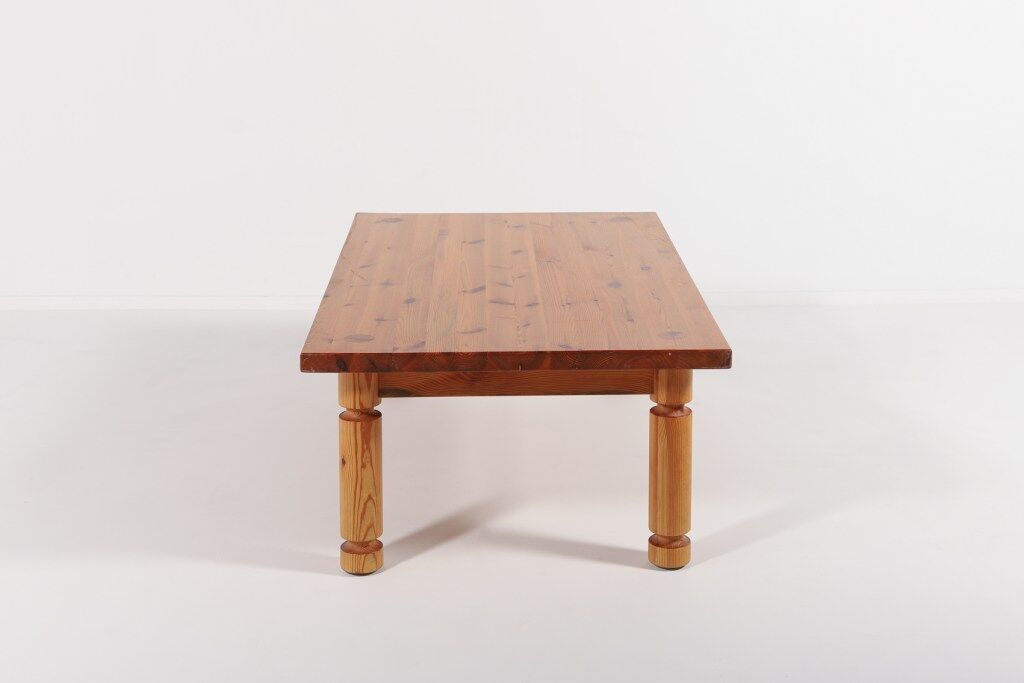 Pine coffee table by Sven Larsson, Sweden 1960