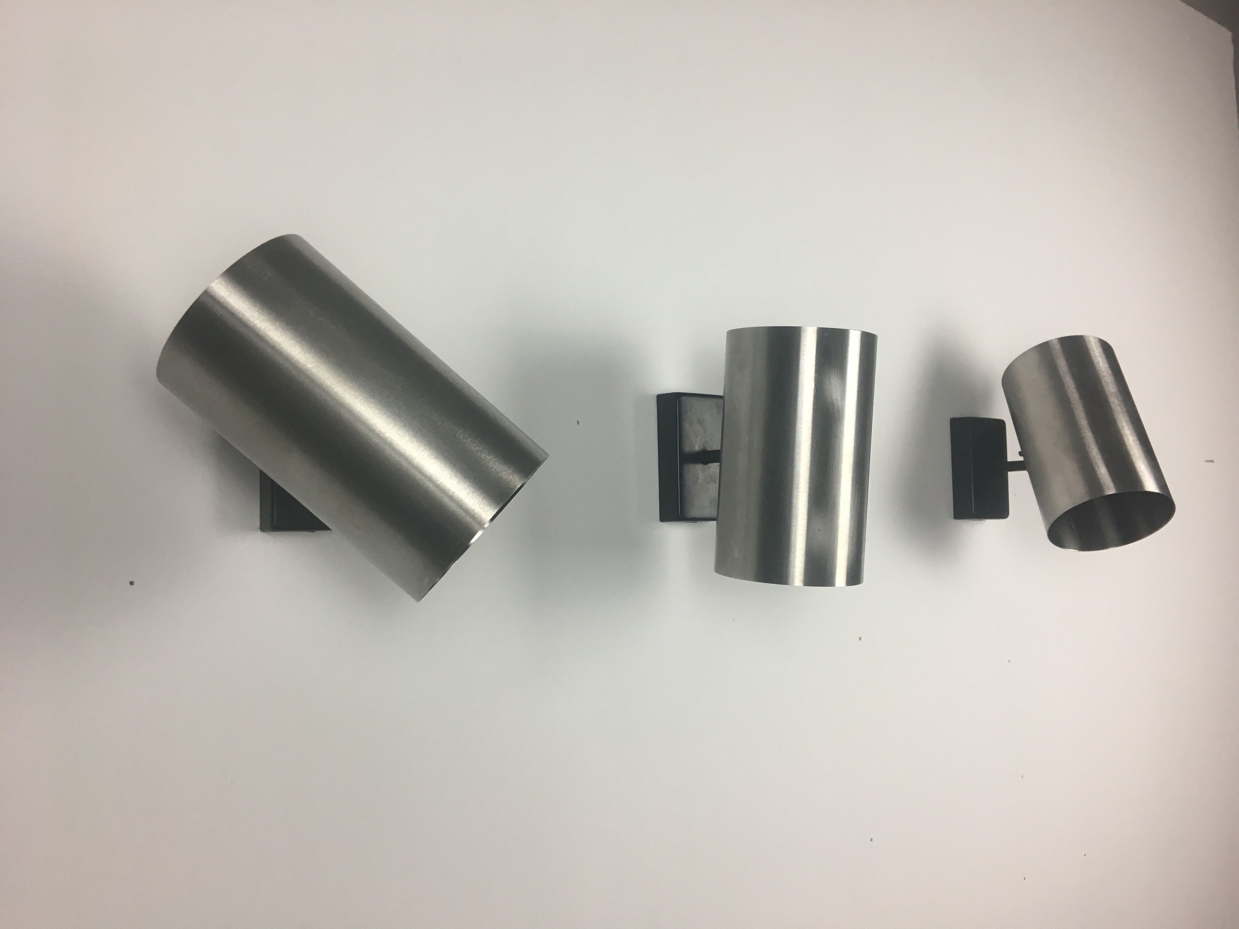 Trio of sconces for Parscot 1970