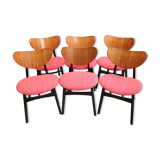 Six G Plan butterfly chairs, 1950