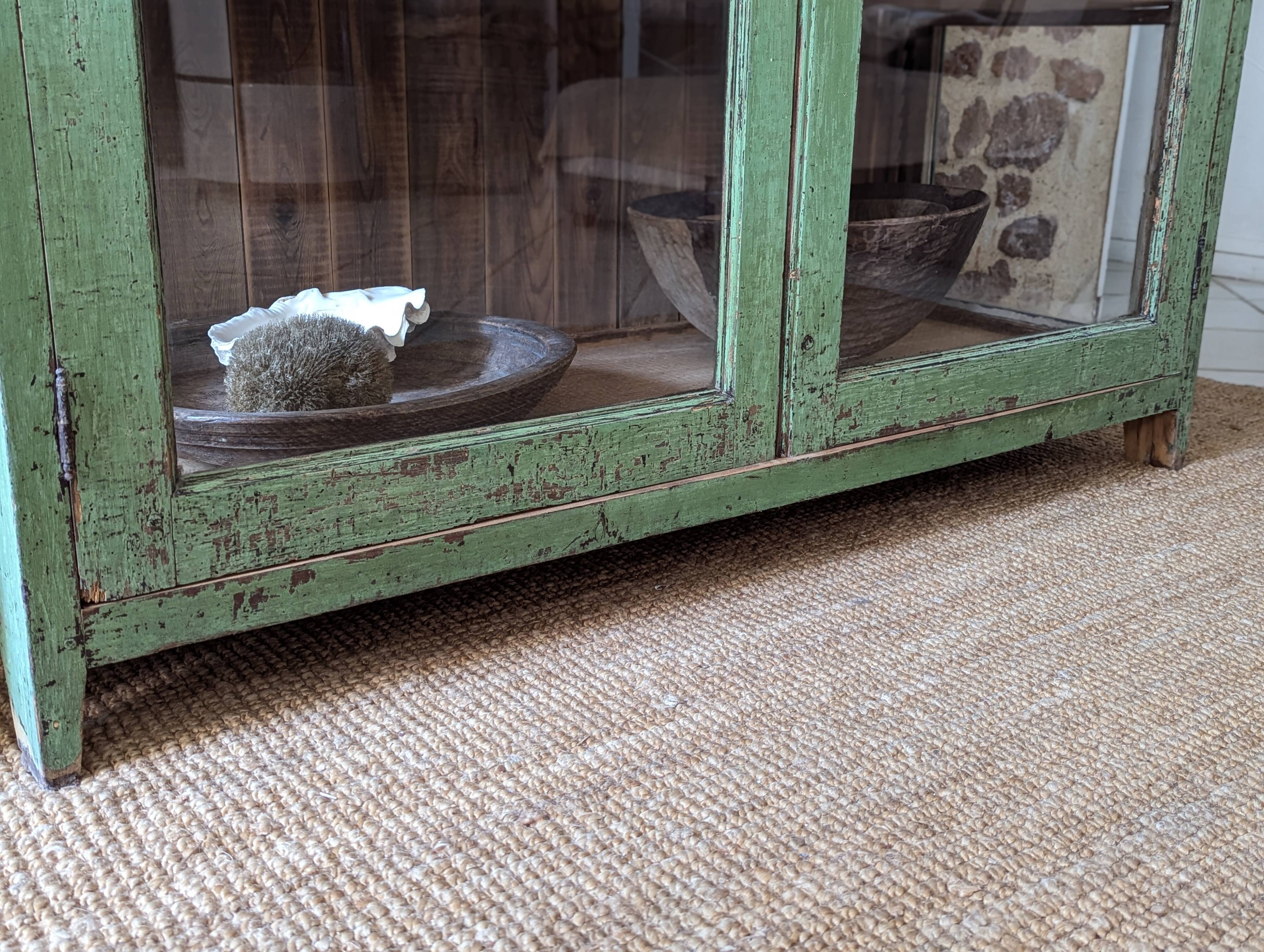 Antique display cabinet