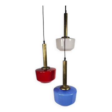 Lustre Cascade - Vistosi - lampe suspendue - Italie - années 1970