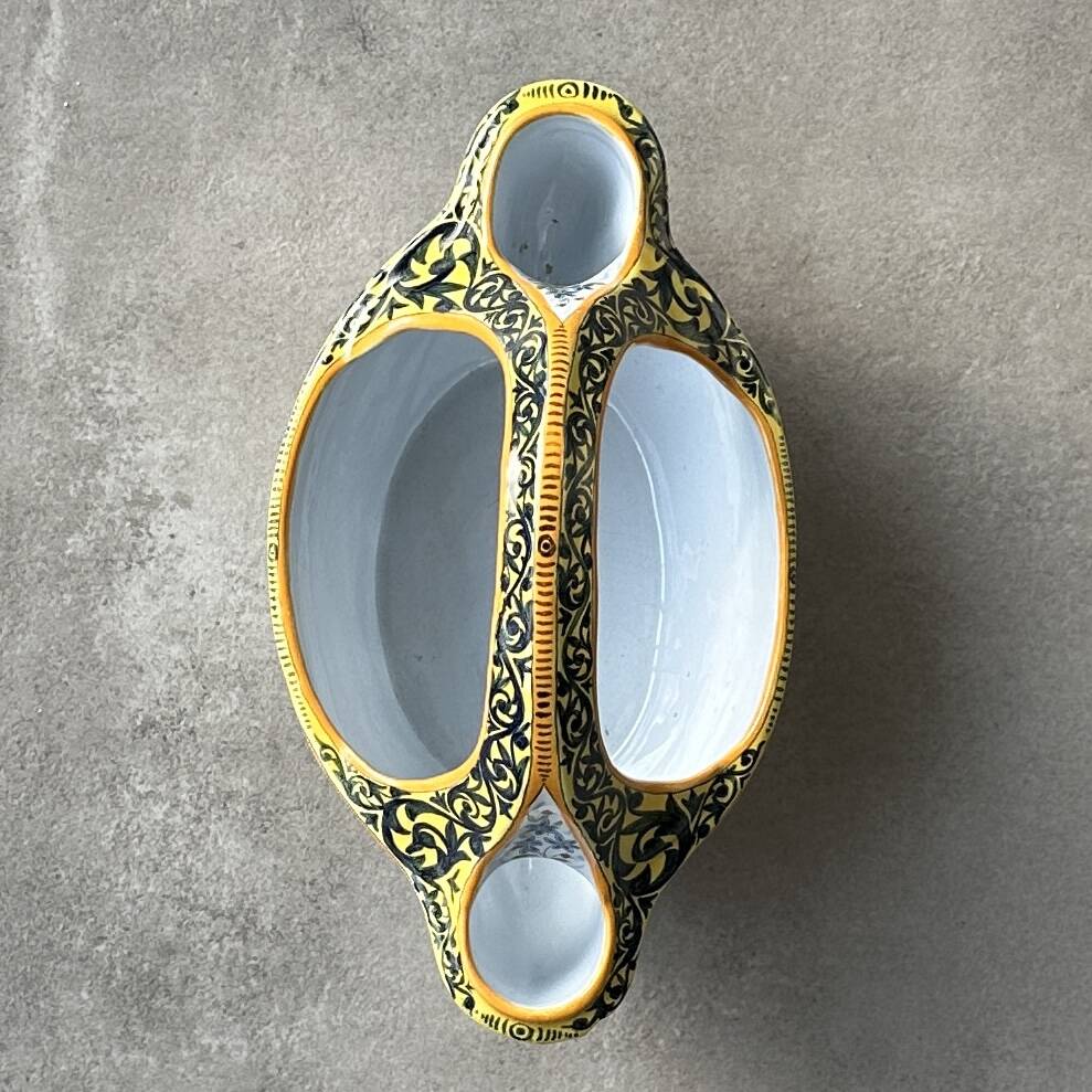 Earthenware planter: Henriot de Quimper