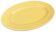 1950s yellow glazed ceramic serving dish