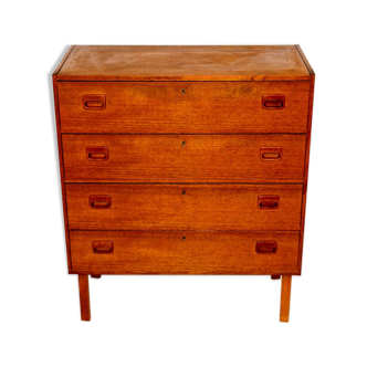 Teak chest of drawers, Sweden, 1960