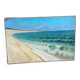 Old oil painting of the sea