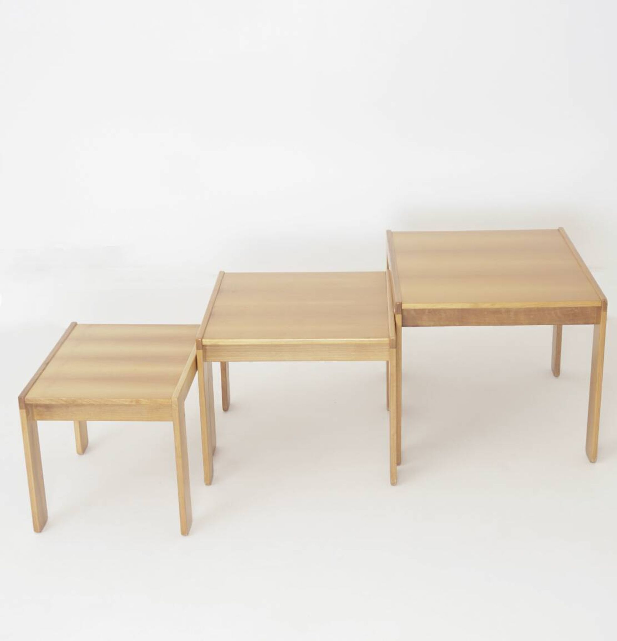Nest of tables ‘777’ by Afra and Tobia Scarpa for Cassina, 1960