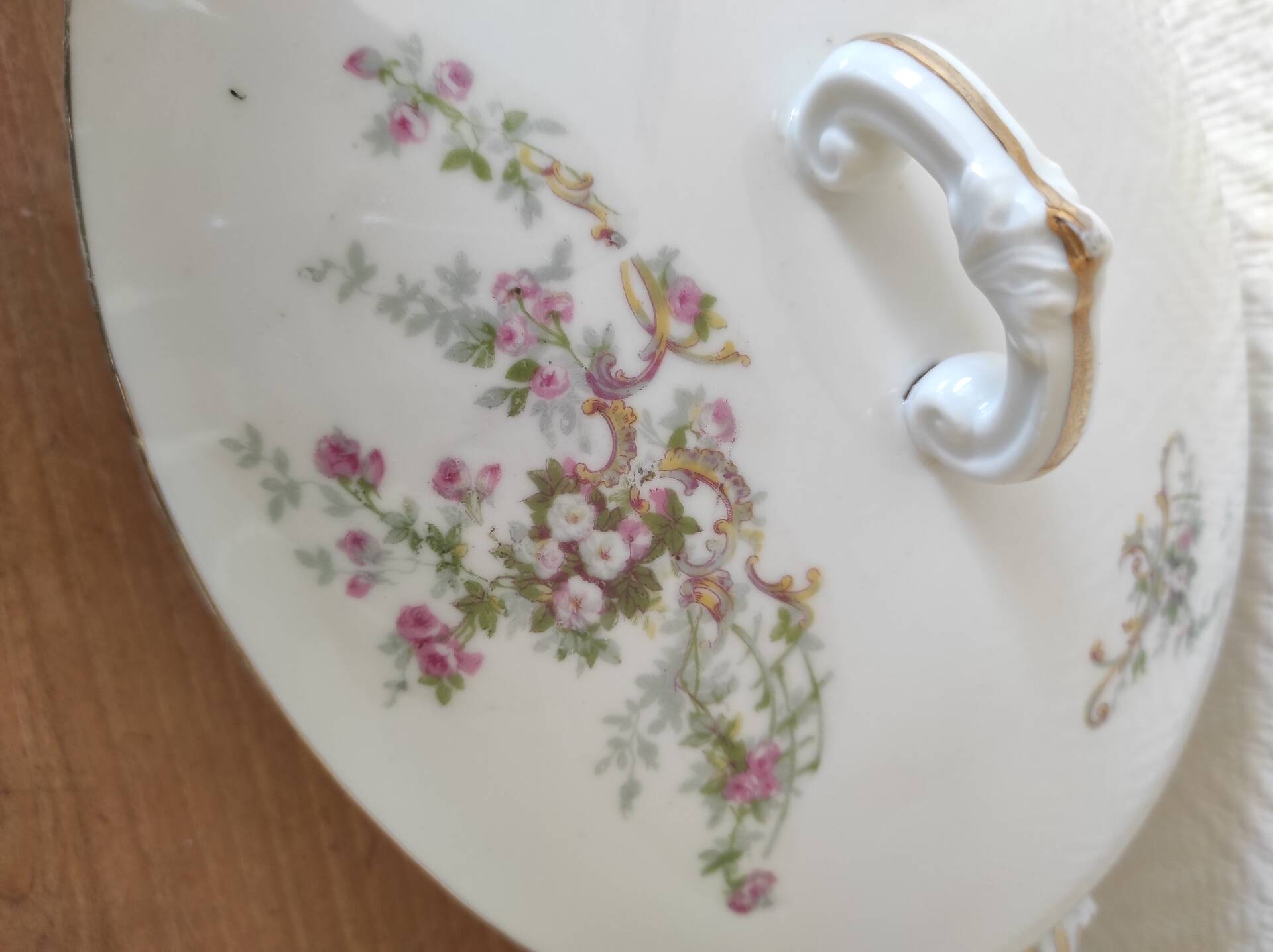 Soupière Légumière ancienne ovale contenance 600 ml