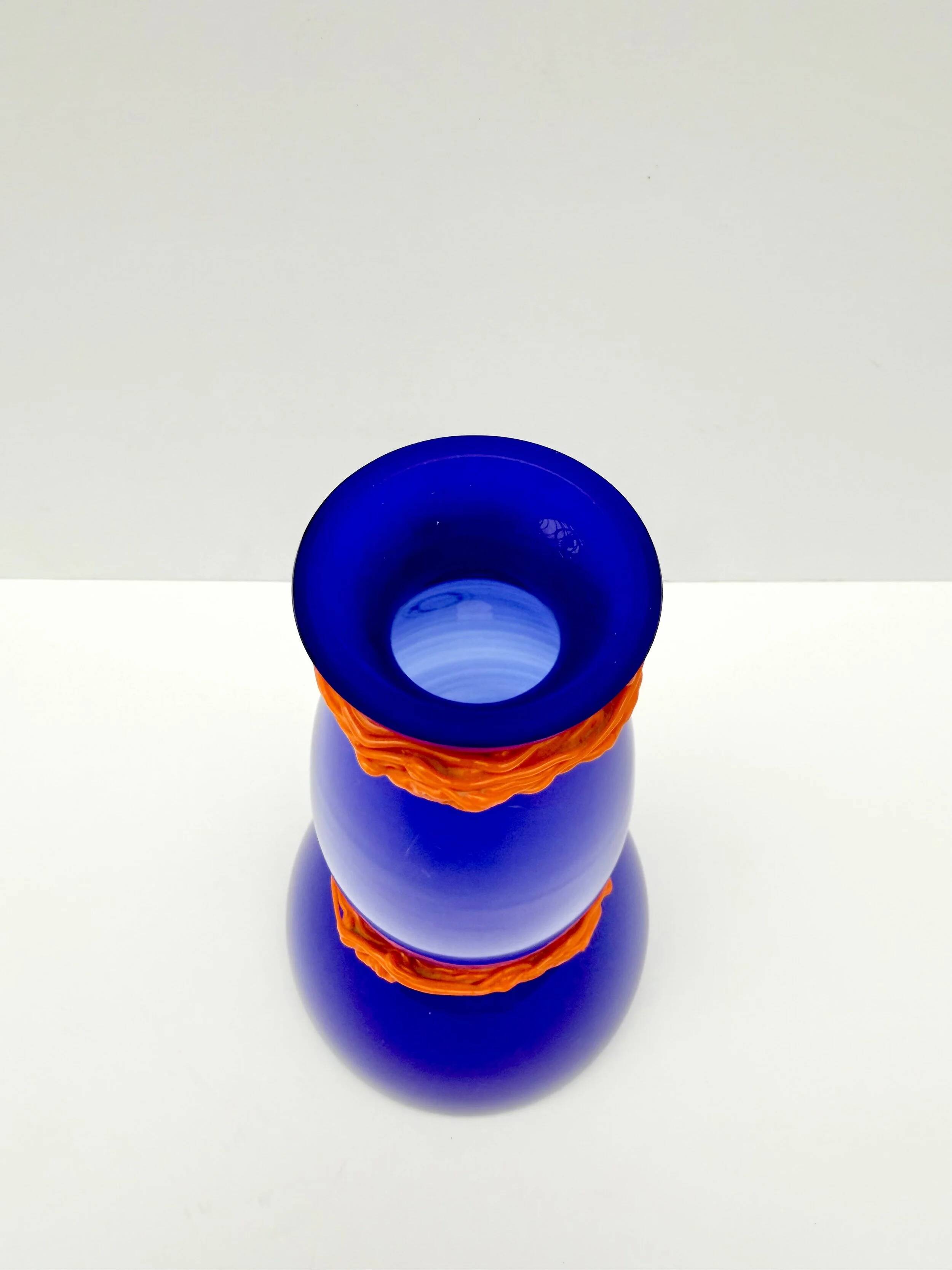Bottle by Vincenzo Nason & Cie in Murano glass, Italy 1980