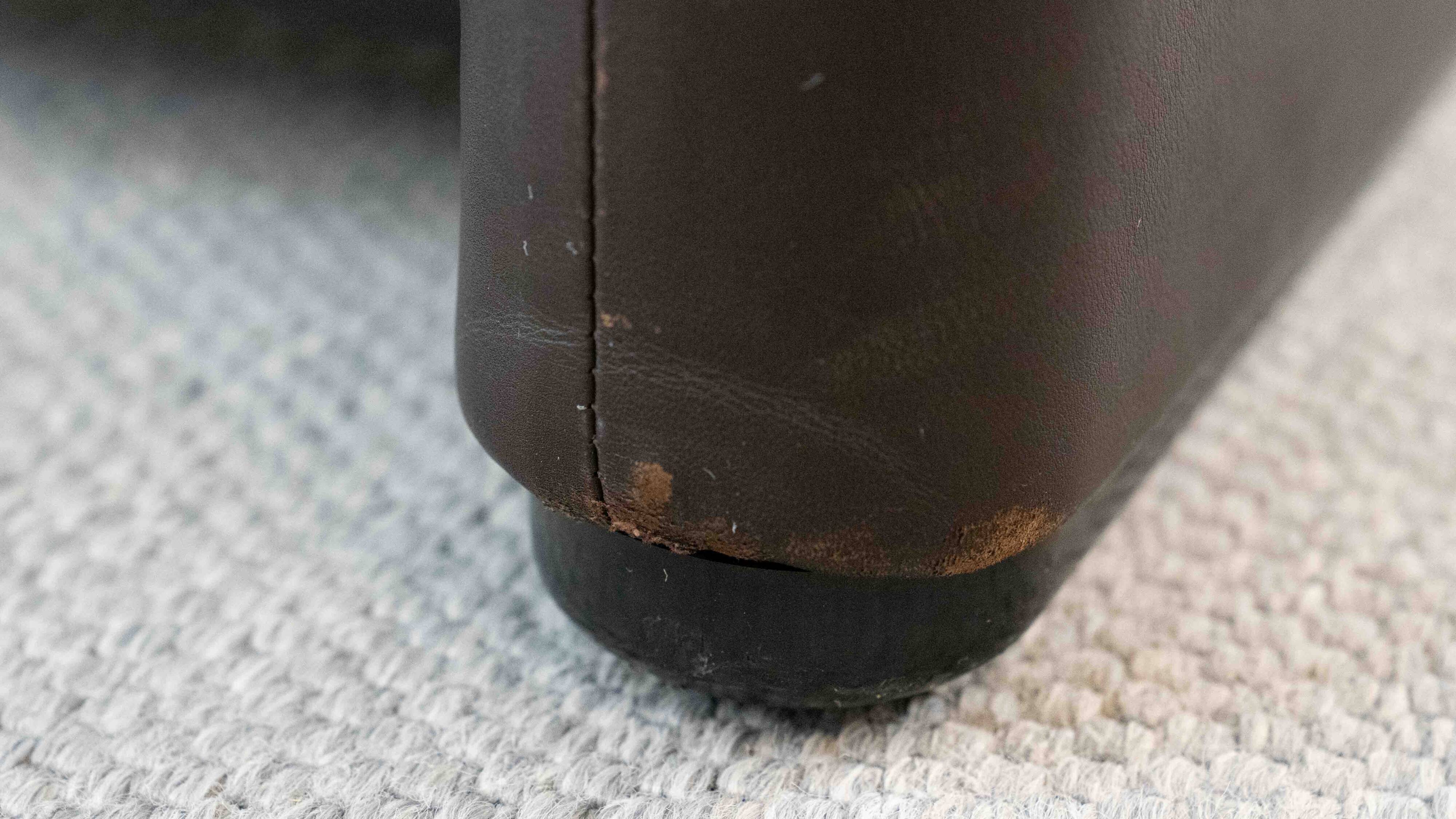 Cassina Maralunga 3seat-Sofa in darkbrown leather by Vico Magistretti