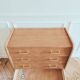 Commode au design scandinave vintage rénovée, années 60