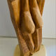 Stylised vintage female sculpture from the 1960s with organic shapes.