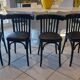 Suite de 4 chaises de Bistrot vintage années 1970