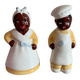 Vintage Pepper Salt Shaker in ceramic