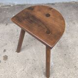 Wooden tripod stool 1960