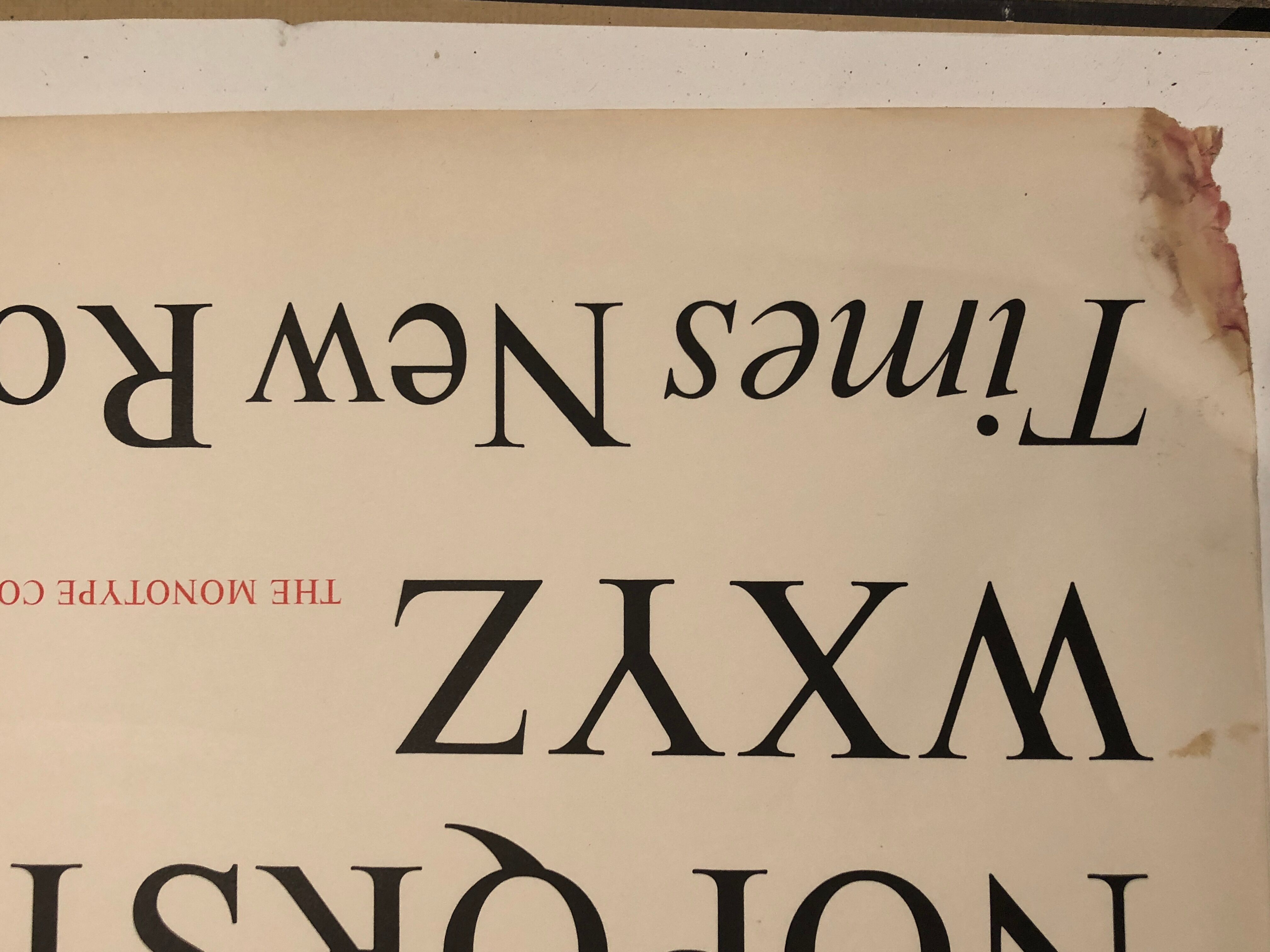 Poster collection typography