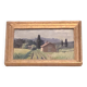 Petit tableau paysage rural
