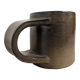 Mug ou tasse brutaliste en grès des années 50/60