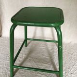 Green military stool
