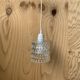 Vintage glass pendant lamp