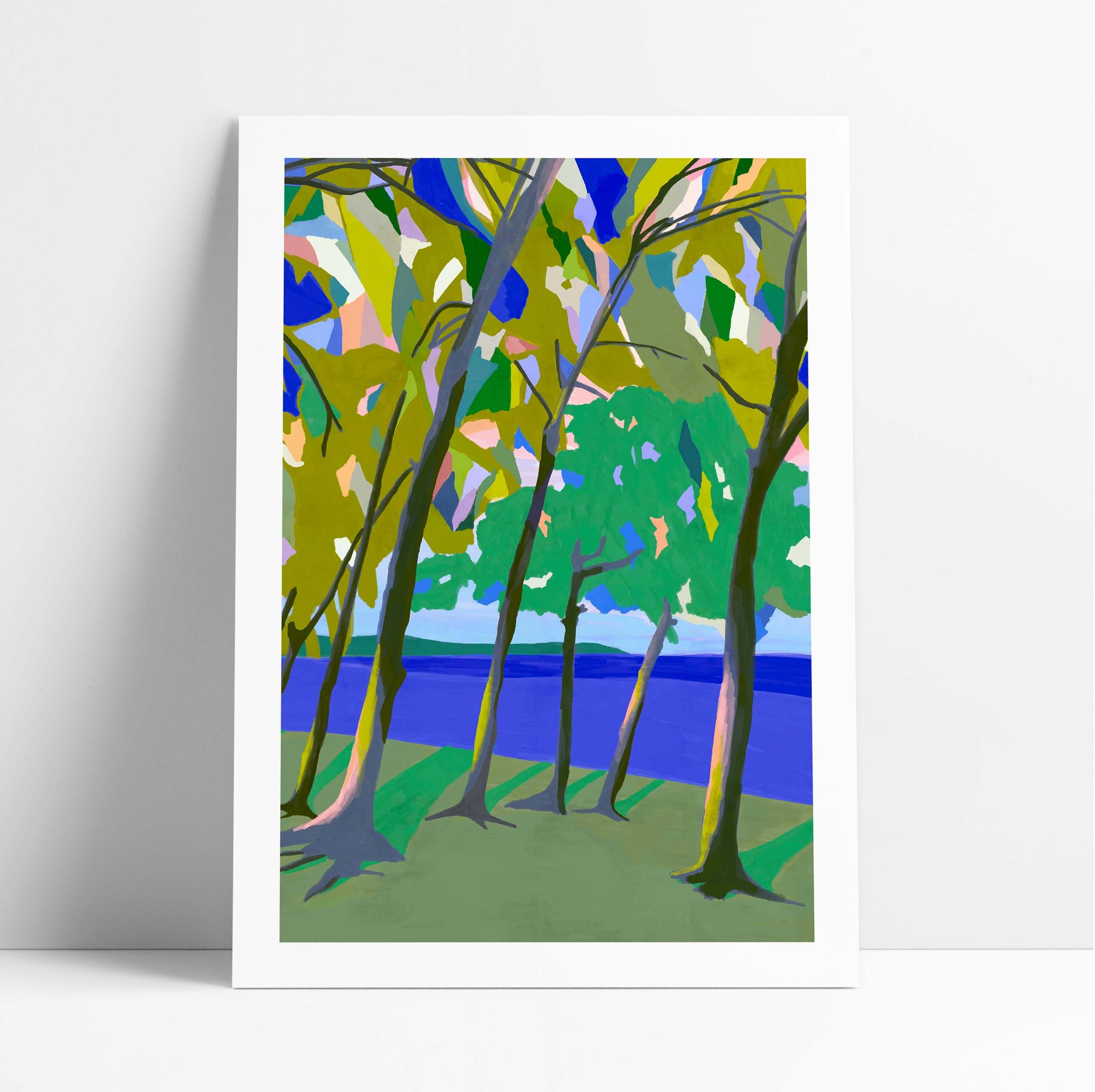 Mont Choisy - Limited edition art print (A4)