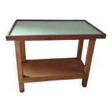 Table basse bois et formica