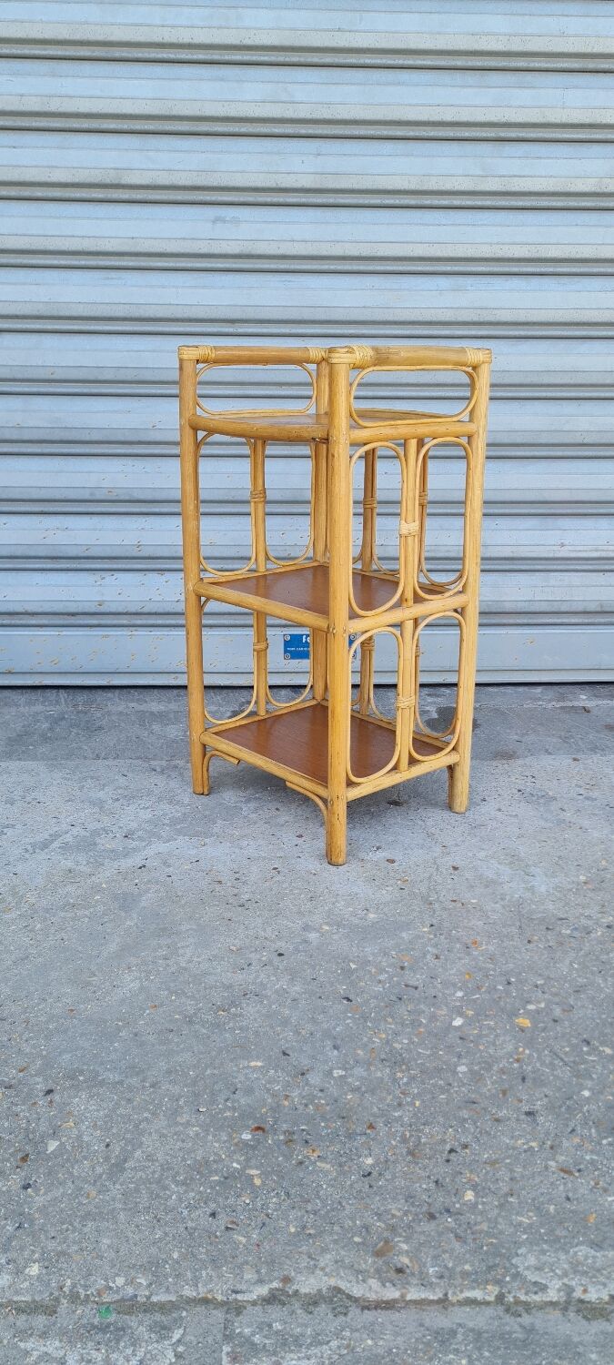 Rattan shelf 1970