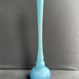 Soliflore vase named “Berluze” – Marmoreal glass – Signed Lorrain by Daum (1925-1934)
