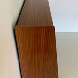 Italian Mahogany Secretaire Cabinet, 1950s