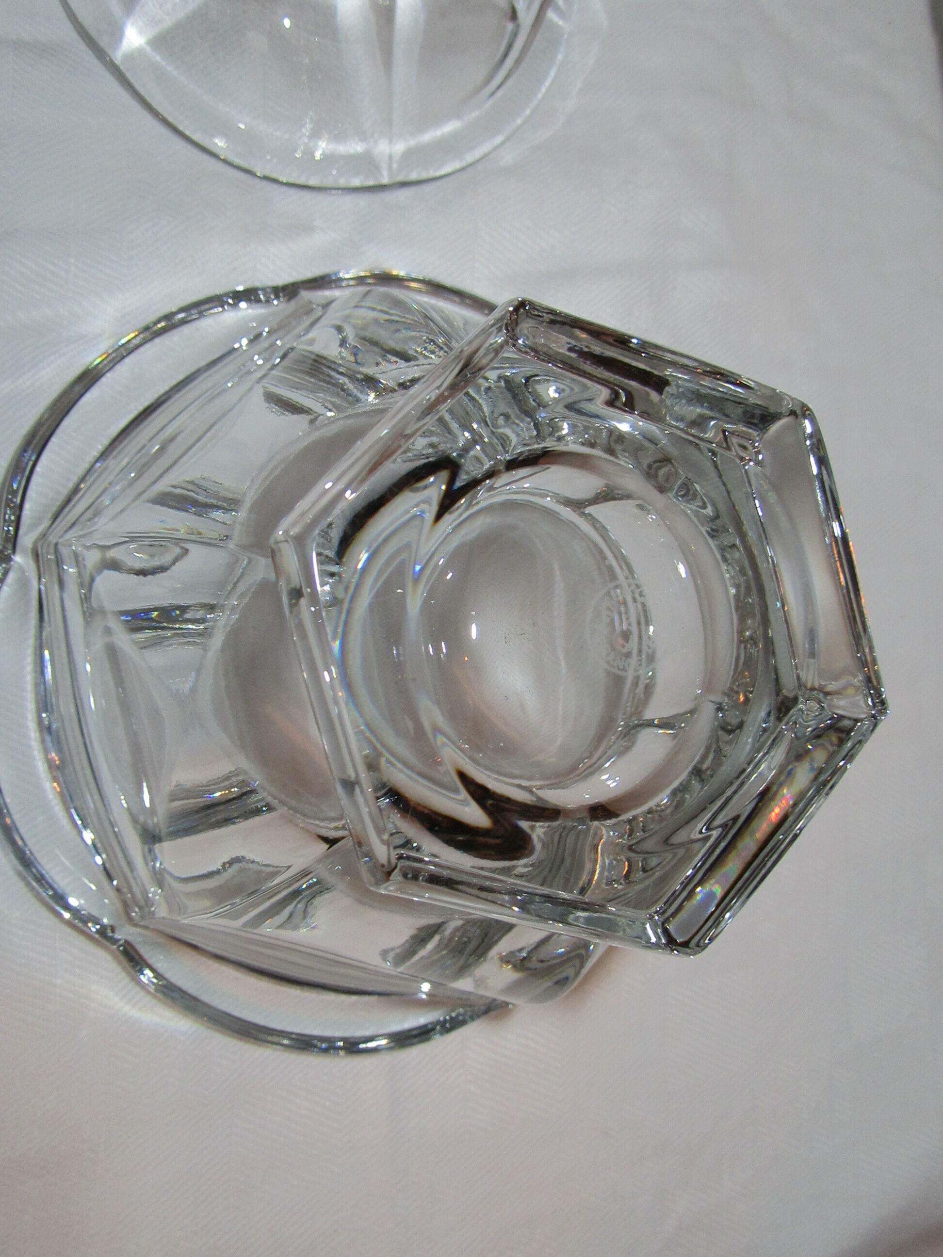 Baccarat crystal candy box