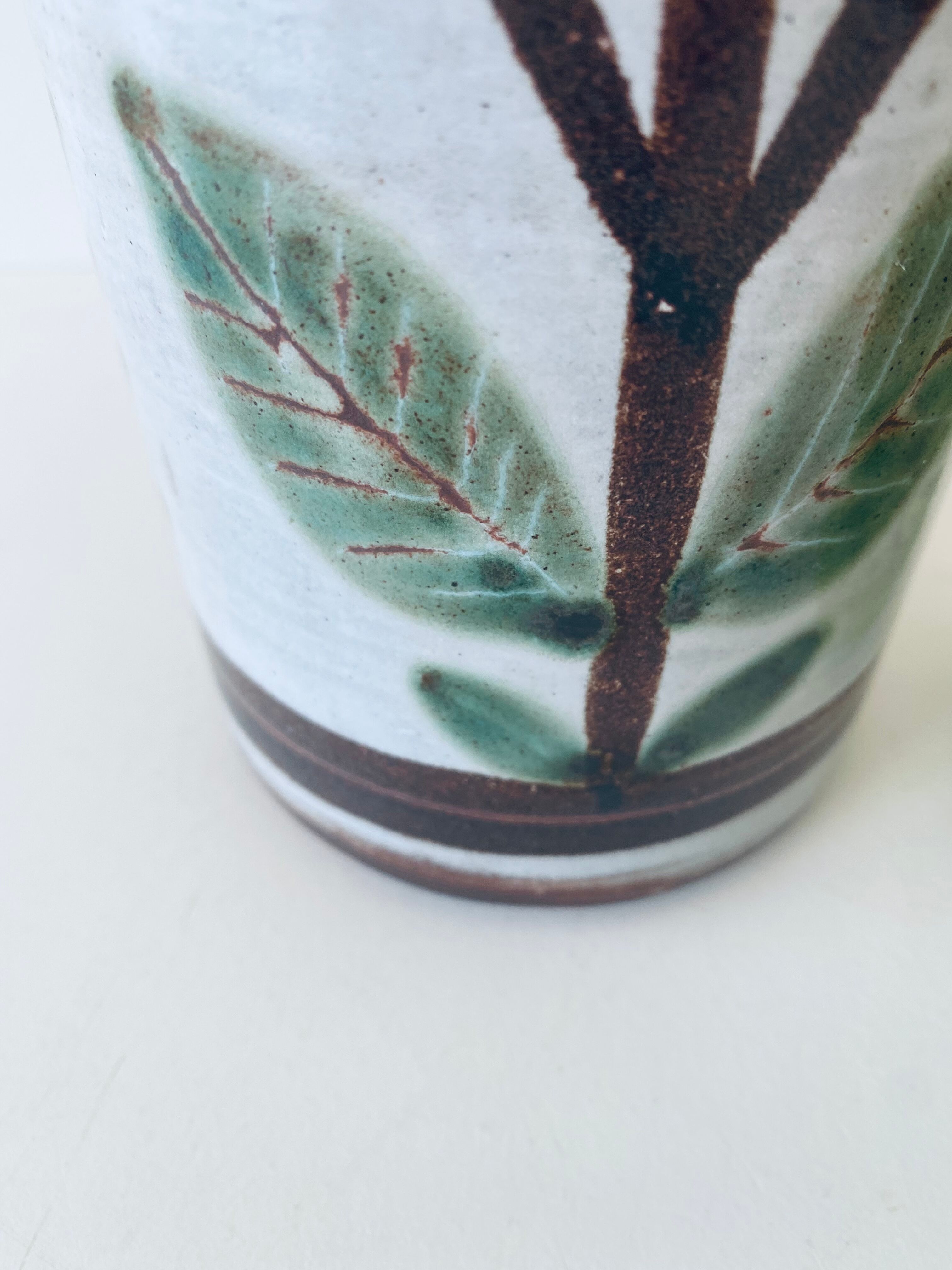 Vase signed Michel Barbier and Gustave Reynaud