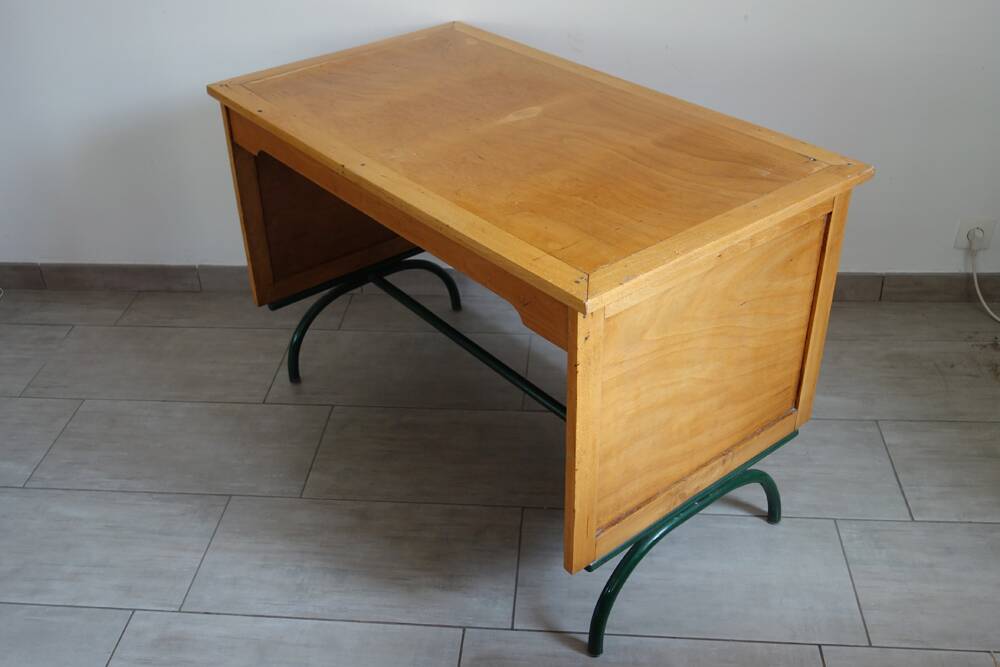 Vintage school supervisor's desk