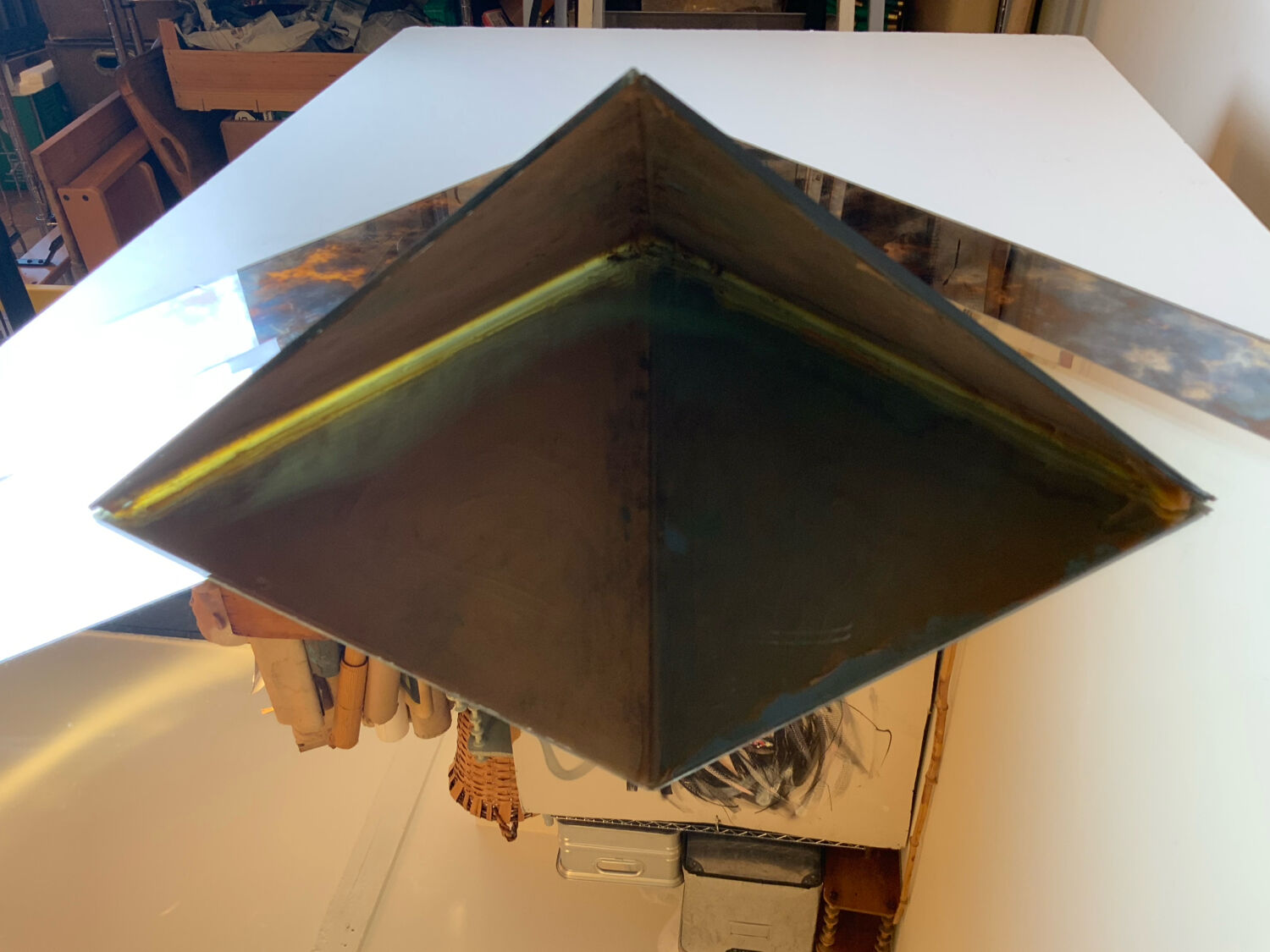 Bevelled mirror 1970