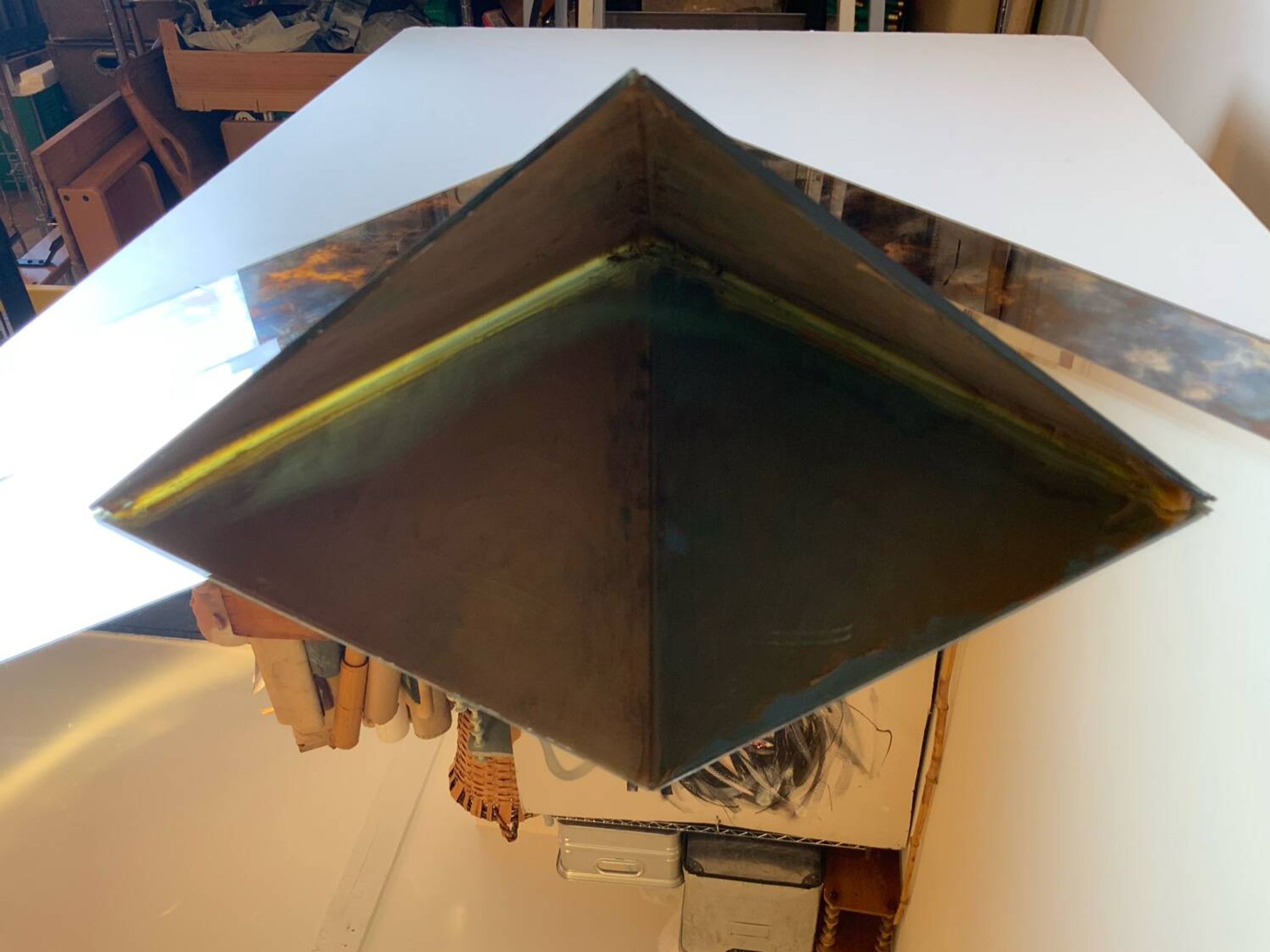 Bevelled mirror 1970