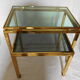 2 nesting tables by Guy Lefèvre for the Maison Jansen of the 70s