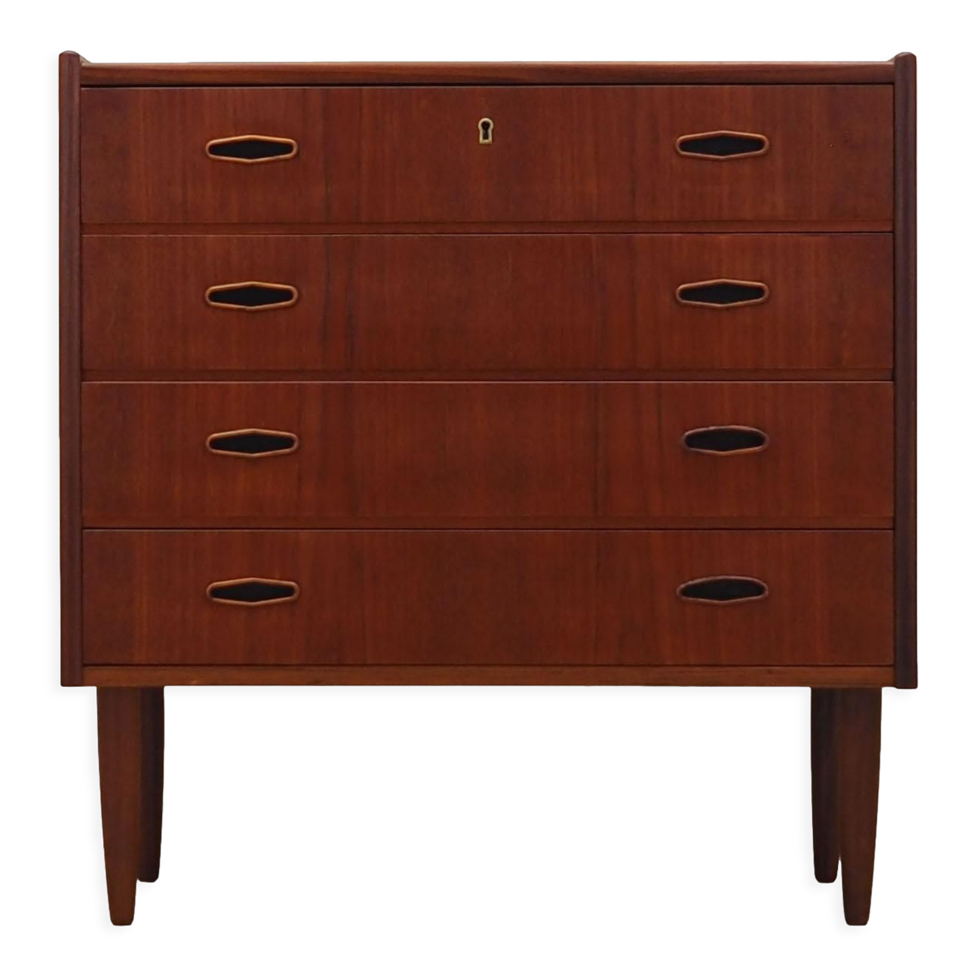 Teak chest of drawers, Danish design, 1970s, production: Denmark
