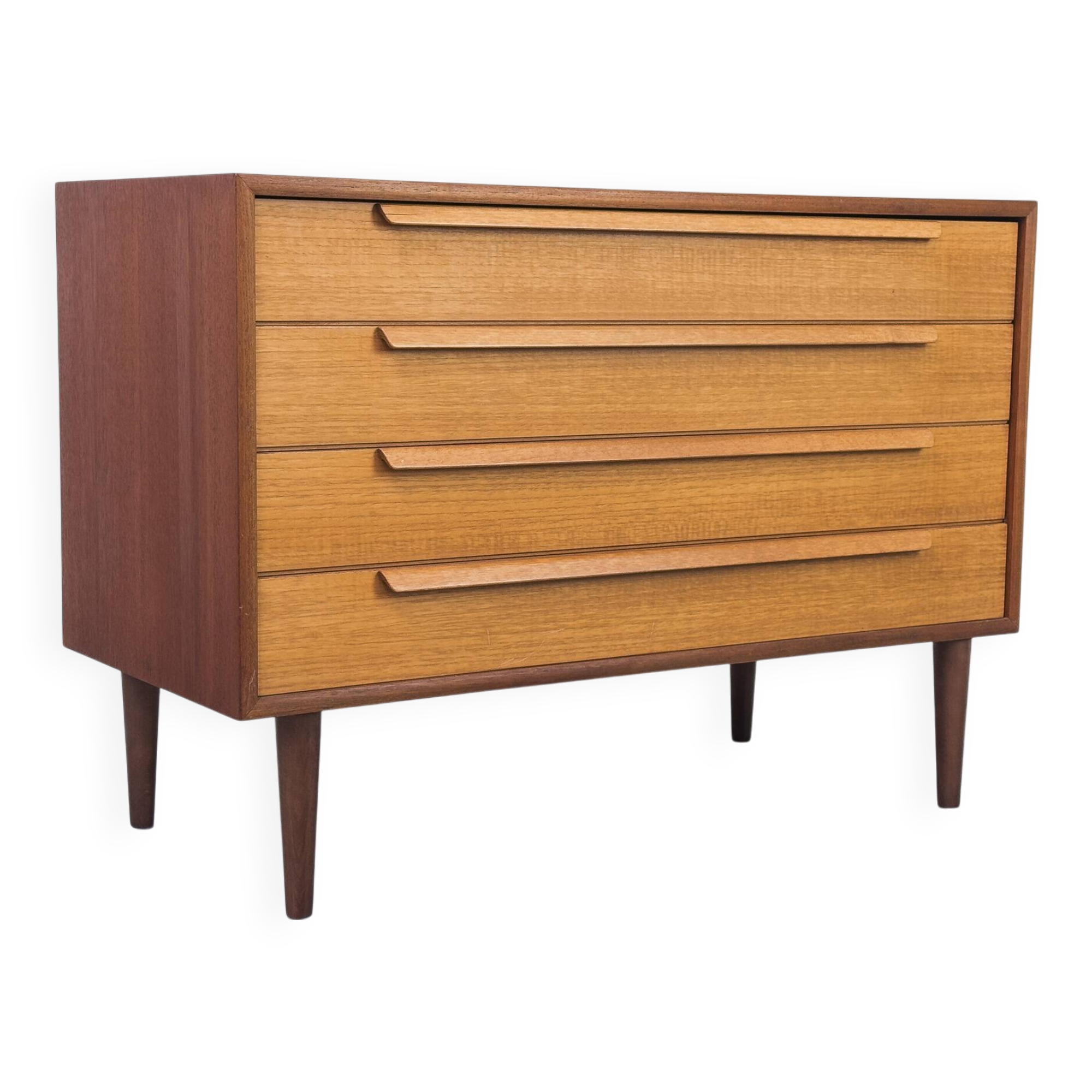 Mid-Century Teak Chest of Drawers from WK Möbel, 1960s