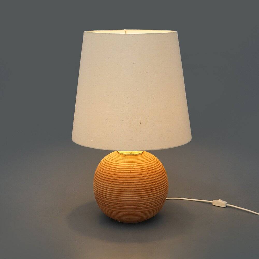 Ceramic table lamp by Ruggero Giangiacomi for La Bottega Il Punto, 1970s.