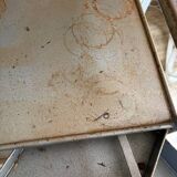 old industrial furniture / Heliolithe architect's trolley / vintage