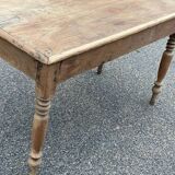 Renovated 3-drawer solid wood desk