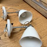 2 original btc hector wall lamps