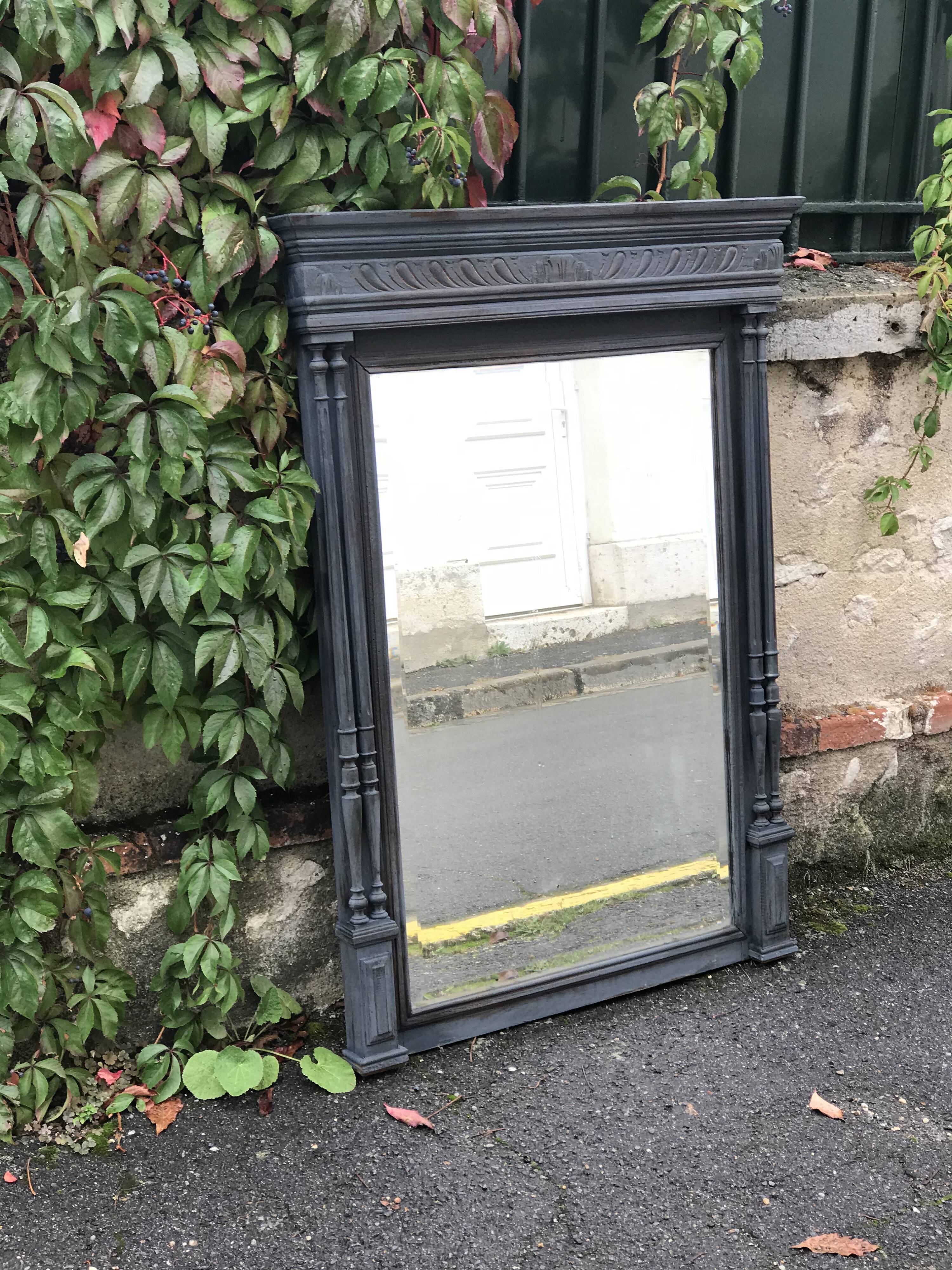 Old mirror 85x116 cm