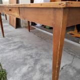 Old rustic farmhouse table 1900 -1m81
